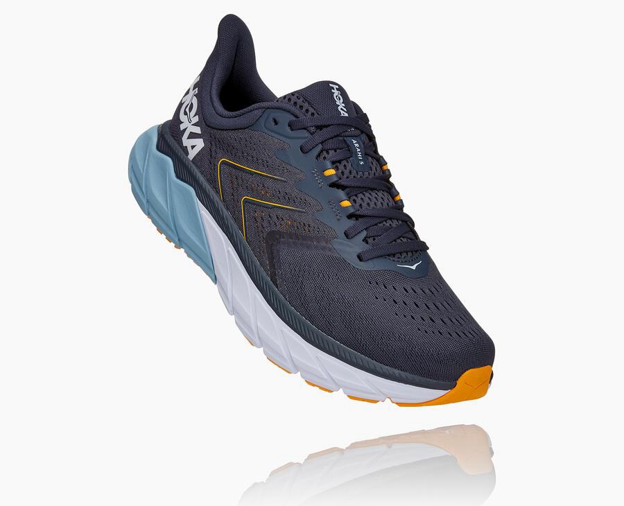 Hoka One One Hardloopschoenen Heren - Arahi 5 - Donkerblauw - BW1932586